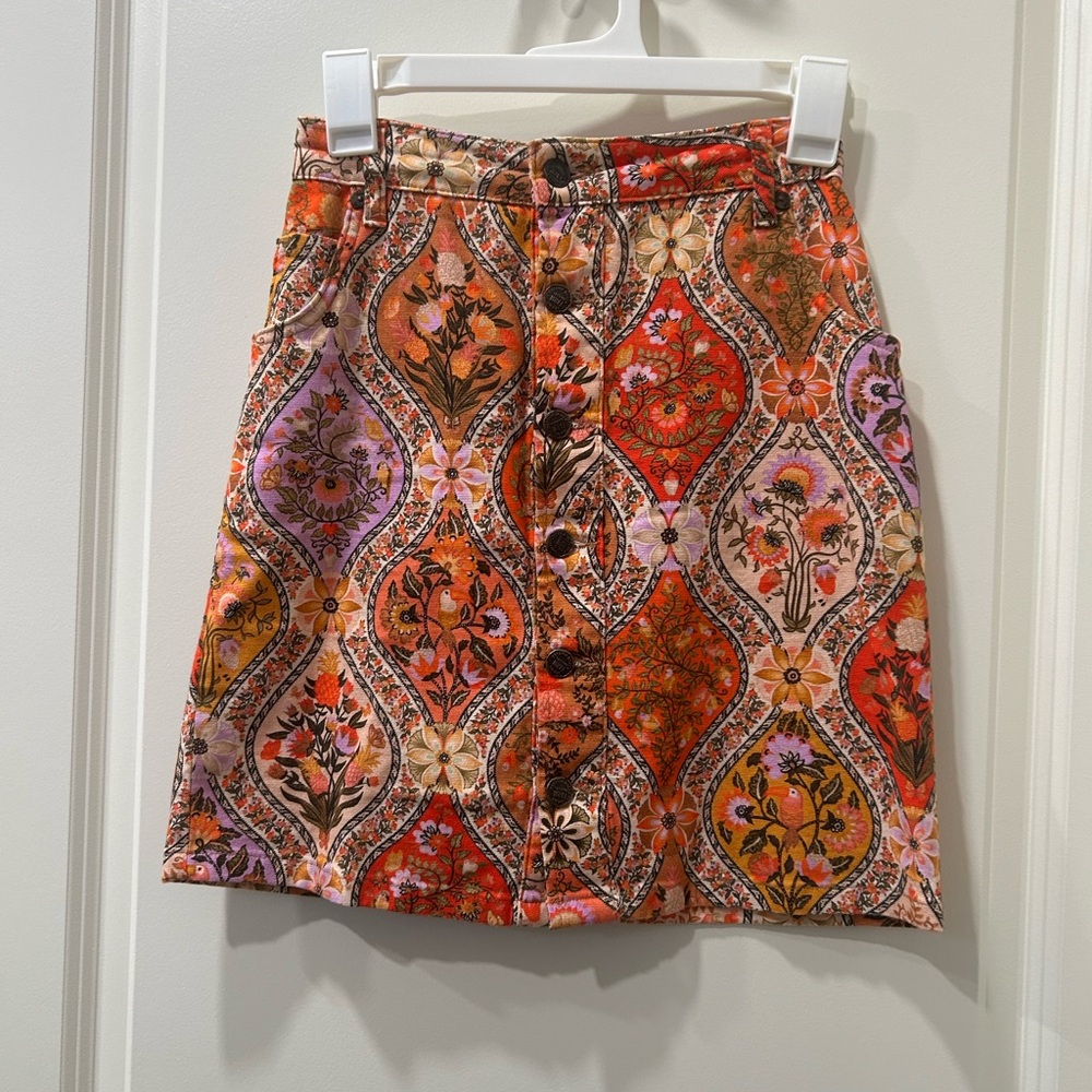 Farm Rio for Anthropologie skirt